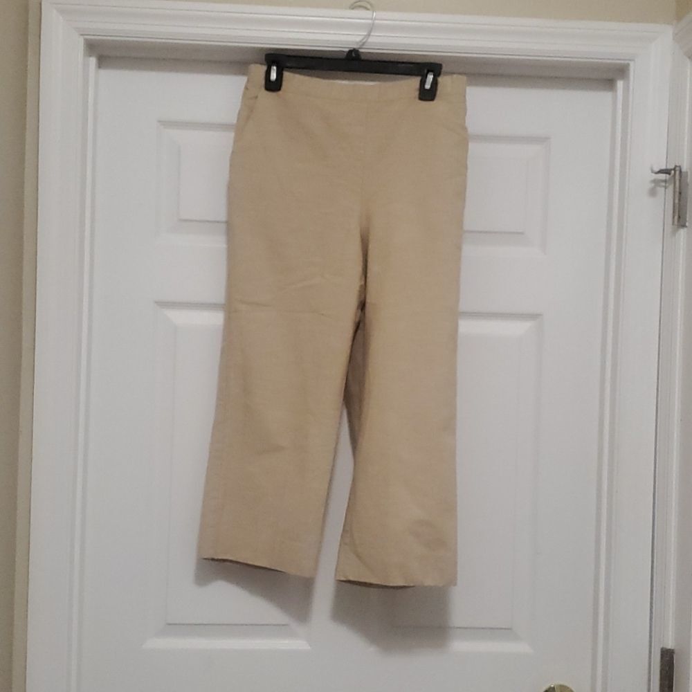 Alfred Dunner brown cropped pants